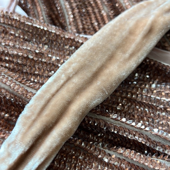 Retrofete Sequined Mini Wrap Dress - Picture 6 of 6